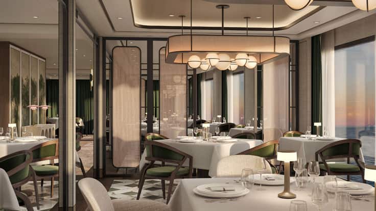 Dining onboard Oceania Sonata