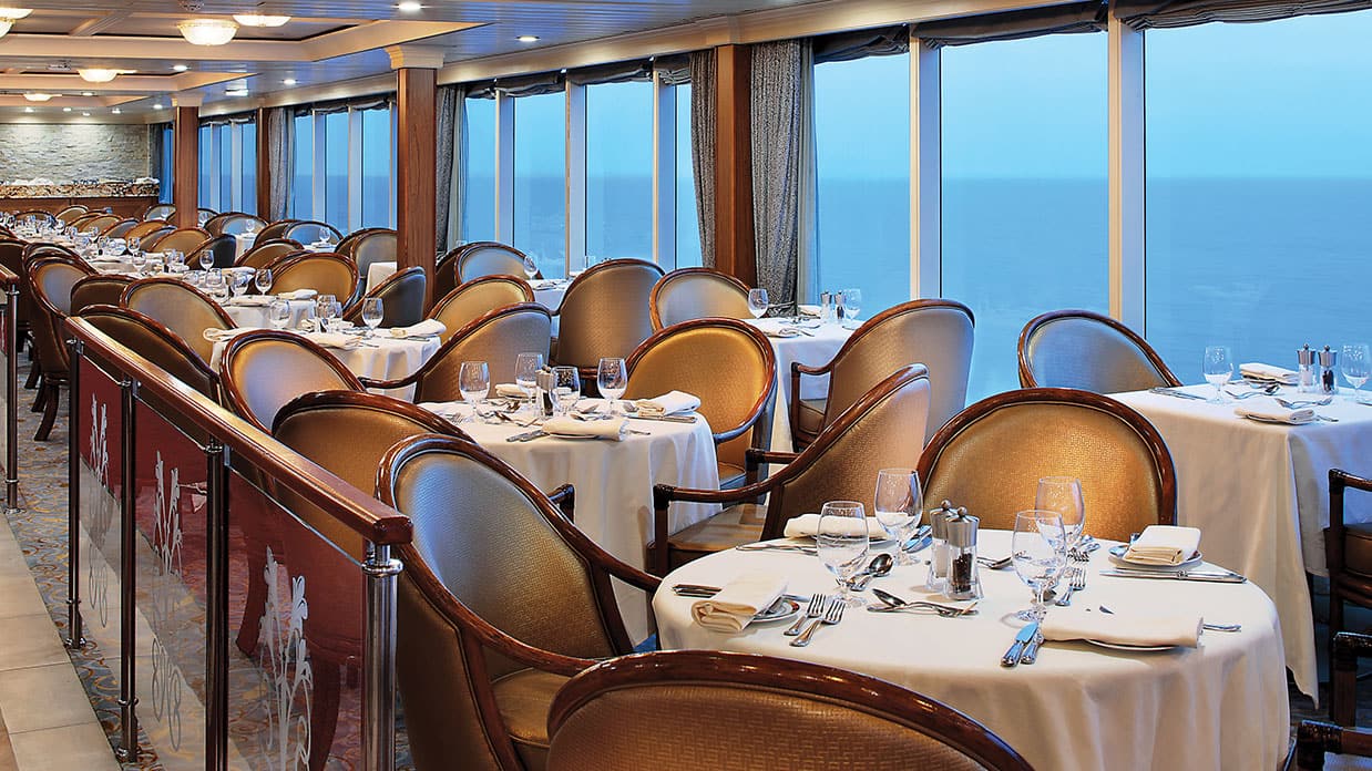 Luxury Cruise Ship Dining on the Sirena - Oceania Cruises