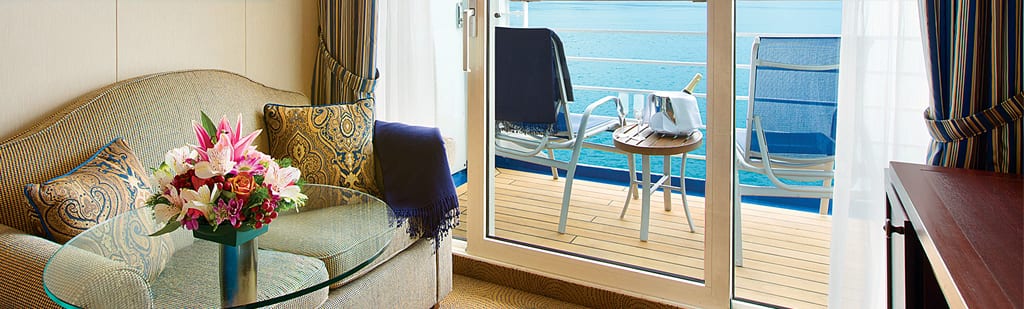 concierge level veranda, small ship luxury