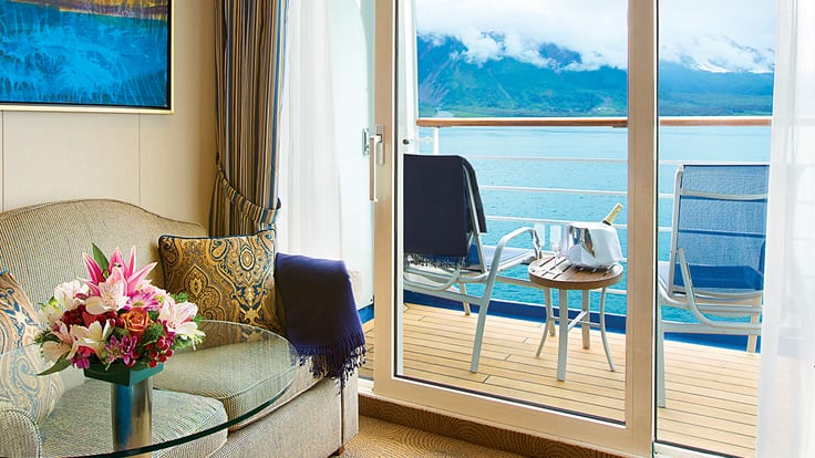 concierge level veranda, small ship luxury